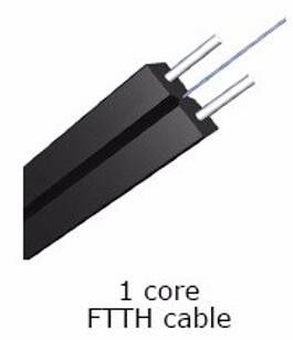 1 cabo pendente exterior interno G657A1 G657A2 G652D do núcleo FTTH
