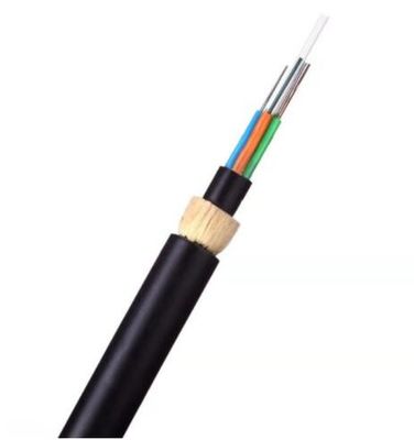 24 48 cabos de fibra ótica exterior do núcleo GYFTY com membro de força de FRP
