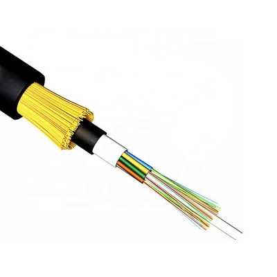 O autossuficiente núcleo ISO9001 do cabo 48 da fibra de ADSS aprovou a obstrução da água