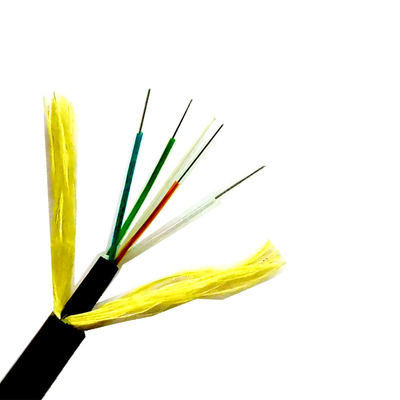 O autossuficiente núcleo ISO9001 do cabo 48 da fibra de ADSS aprovou a obstrução da água