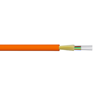 Núcleo interno GJFJV do cabo de fibra ótica 24 do amortecedor apertado de FTTH para a antena e o canal