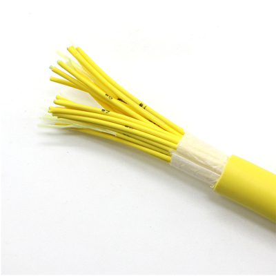 cabo de fibra ótica 900um da fuga de 2.0mm/de 3.0mm com chama - bainha retardadora