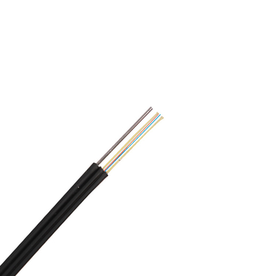 Núcleo liso do cabo pendente 2 de fio de metal OM3 FTTH para a telecomunicação