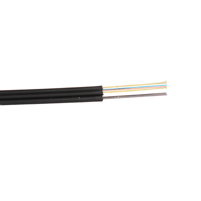 Núcleo liso do cabo pendente 2 de fio de metal OM3 FTTH para a telecomunicação