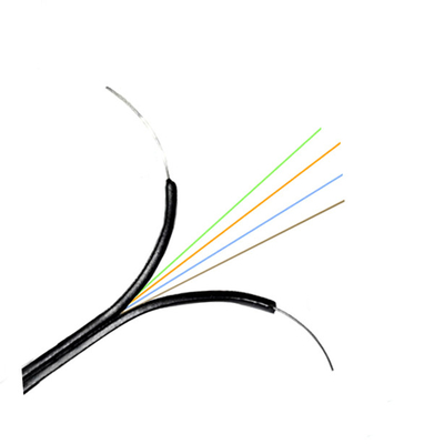 Fio de Aramid do cabo da telecomunicação ISO9001 Dual Core com revestimento FTTH de LSZH