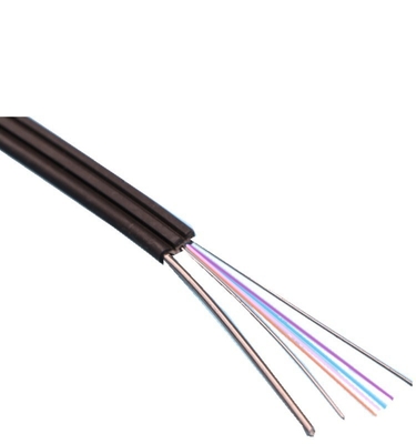 Fio de Aramid do cabo da telecomunicação ISO9001 Dual Core com revestimento FTTH de LSZH