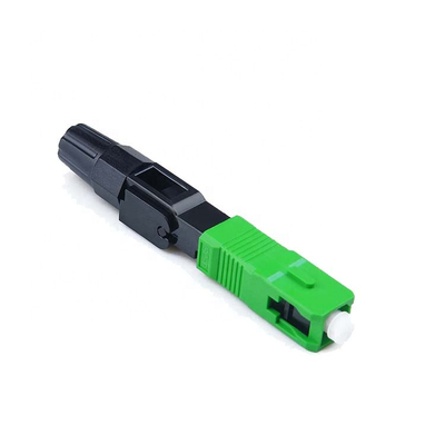 Conector rápido da fibra ótica do SC APC UPC para a terminação do campo do cabo pendente de FTTH
