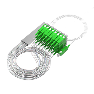 SC APC UPC 1 x divisor Mini Tube Type Splitter do SC do divisor do PLC da fibra ótica 8