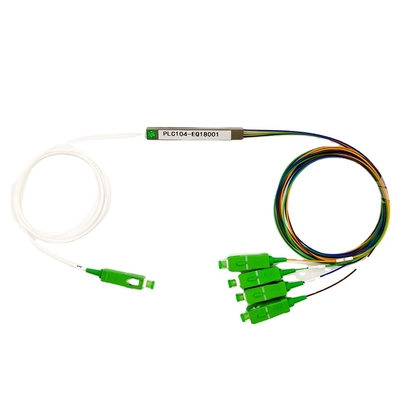 SC APC UPC 1 x divisor Mini Tube Type Splitter do SC do divisor do PLC da fibra ótica 8