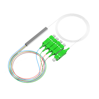 SC APC UPC 1 x divisor Mini Tube Type Splitter do SC do divisor do PLC da fibra ótica 8