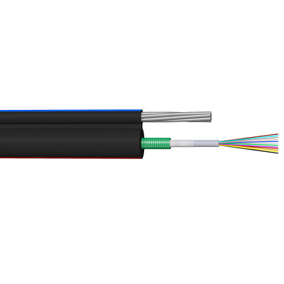 Figura exterior único modo de GYXTC8S do cabo de fibra ótica blindado de uma comunicação