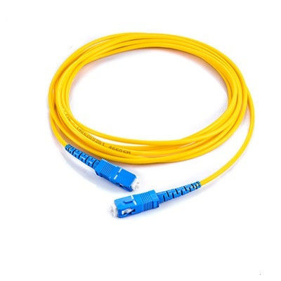 cabo de fibra ótica do cabo de remendo de 3.0mm G657A FTTH SC/UPC-SC/APC 150m