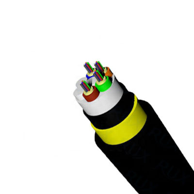 Cabo de fibra ótica exterior 12 de uma comunicação ADSS G652D 24 núcleos 32 48 72 96 144